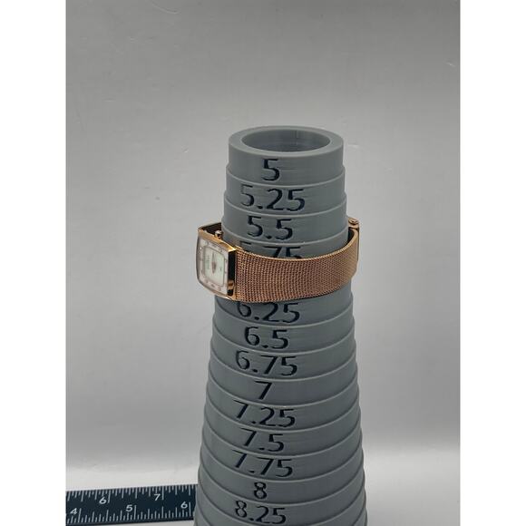 Skagen All Steel Womens Watch 21mm Mother of Pearl-Rose Gold New Battery WR3ATM - Picture 11 of 11